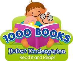100 books before Kindergarten logo